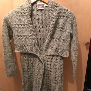 Anthro Rosie Neira Toggle Closure Sweater